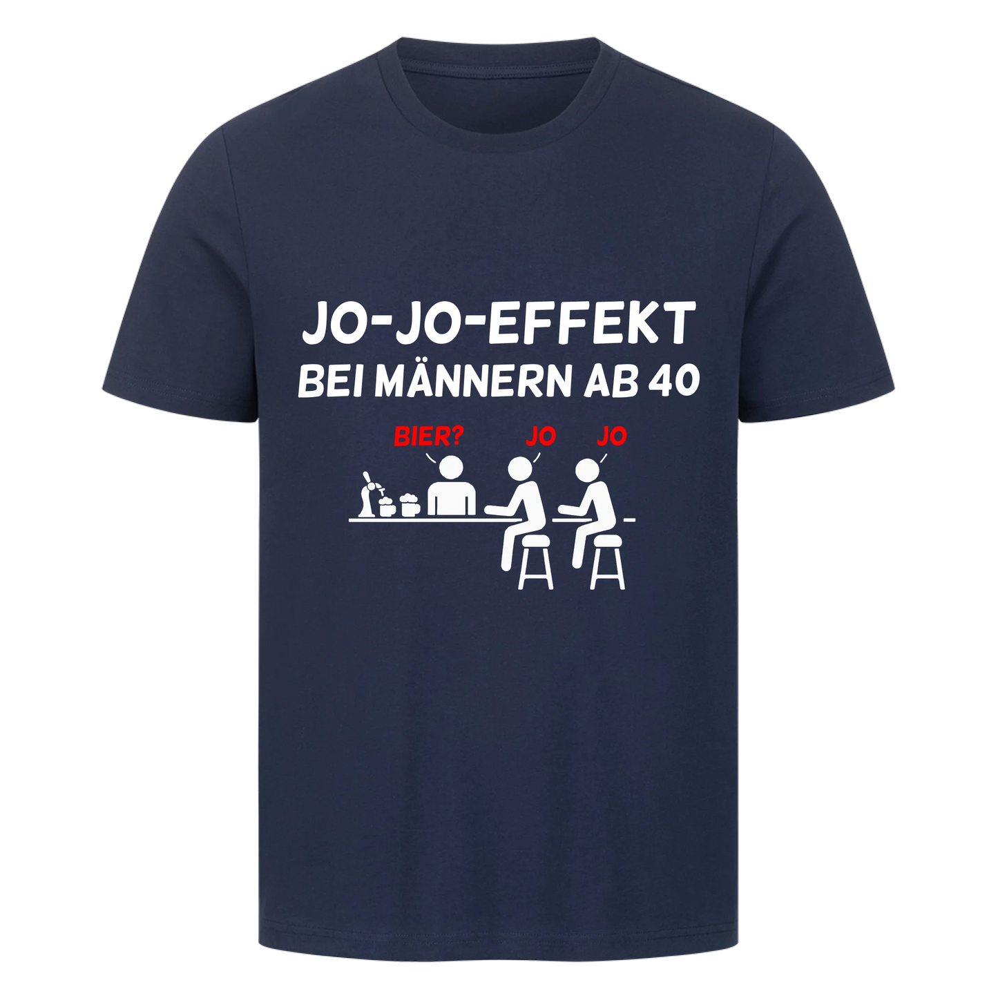 Jo-Jo-Effekt bei Männern ab Wunschzahl - Premium T-Shirt