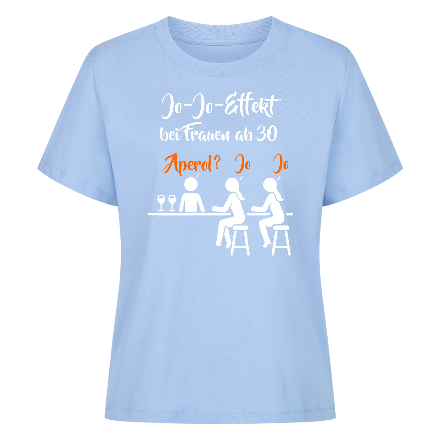 Jo-Jo-Effekt bei Frauen ab Wunschzahl - Premium T-Shirt Frauen personalisiert