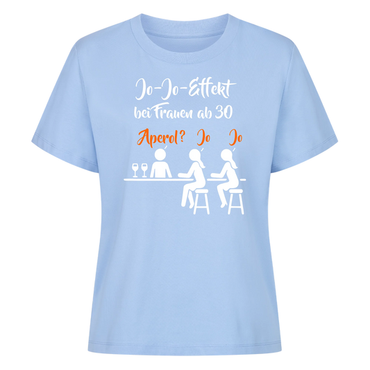 Jo-Jo-Effekt bei Frauen ab Wunschzahl - Premium T-Shirt Frauen personalisiert