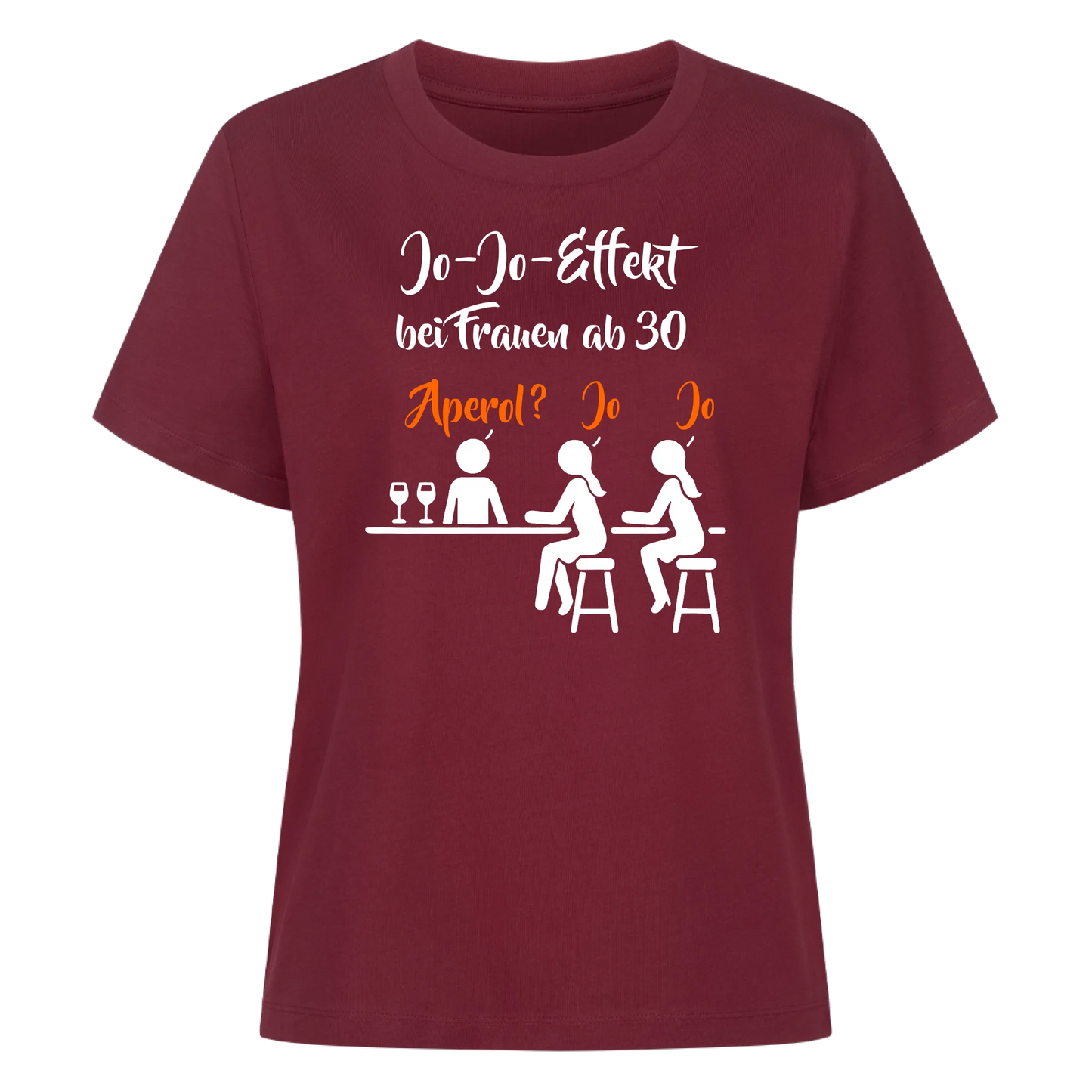 Jo-Jo-Effekt bei Frauen ab Wunschzahl - Premium T-Shirt Frauen personalisiert