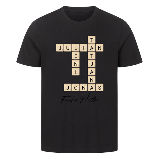 Scrabble T-Shirt - Premium Shirt Männer / Unisex personalisiert