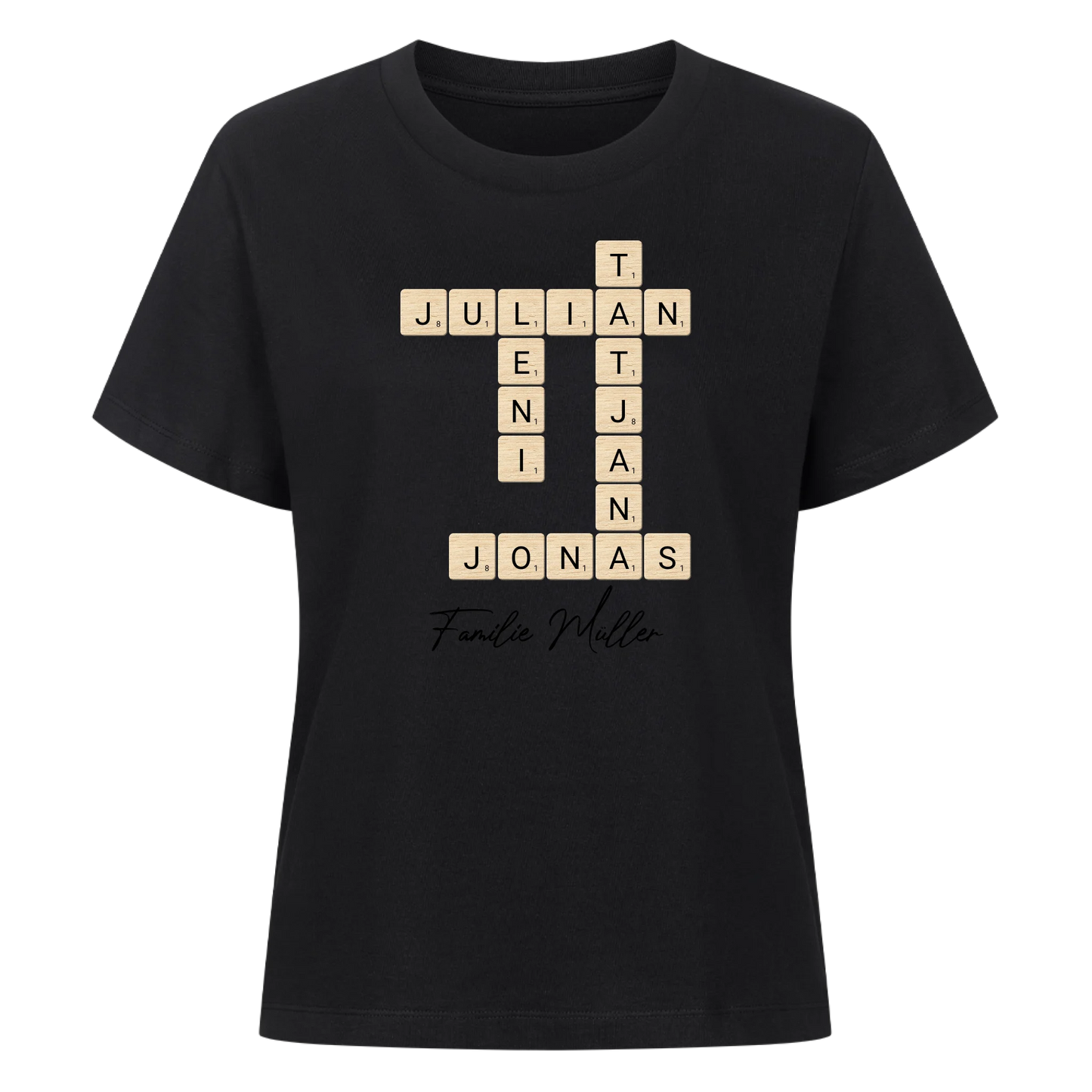 Scrabble T-Shirt - Woman Premium Shirt