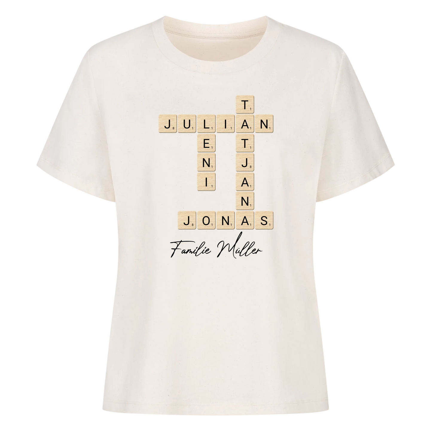 Scrabble T-Shirt - Woman Premium Shirt