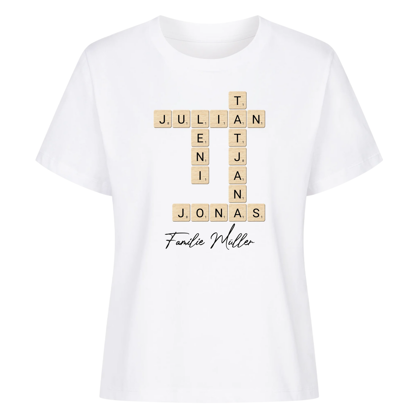 Scrabble T-Shirt - Woman Premium Shirt