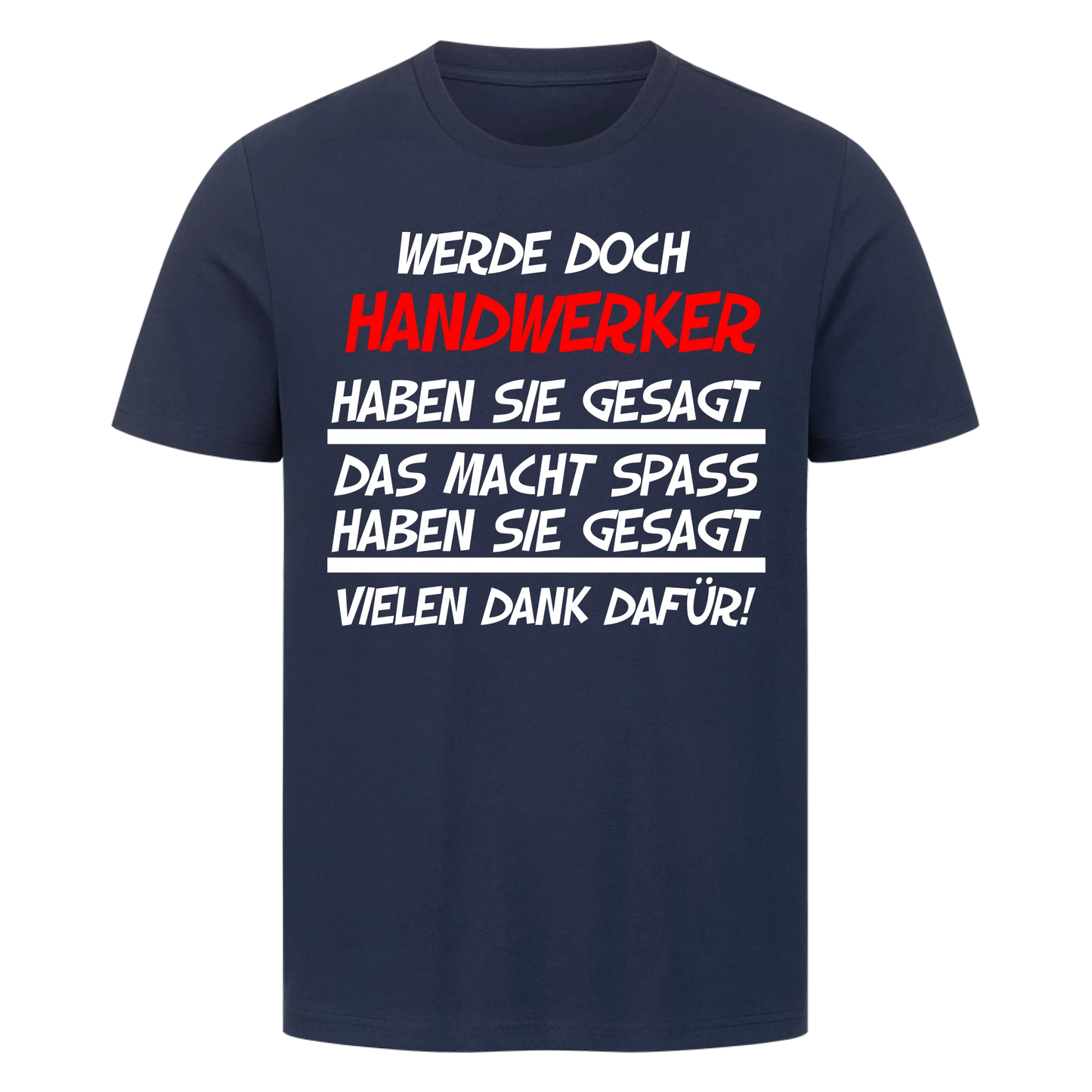 Werde doch (Wunschtext) - Premium T-Shirt Männer / Unisex personalisiert