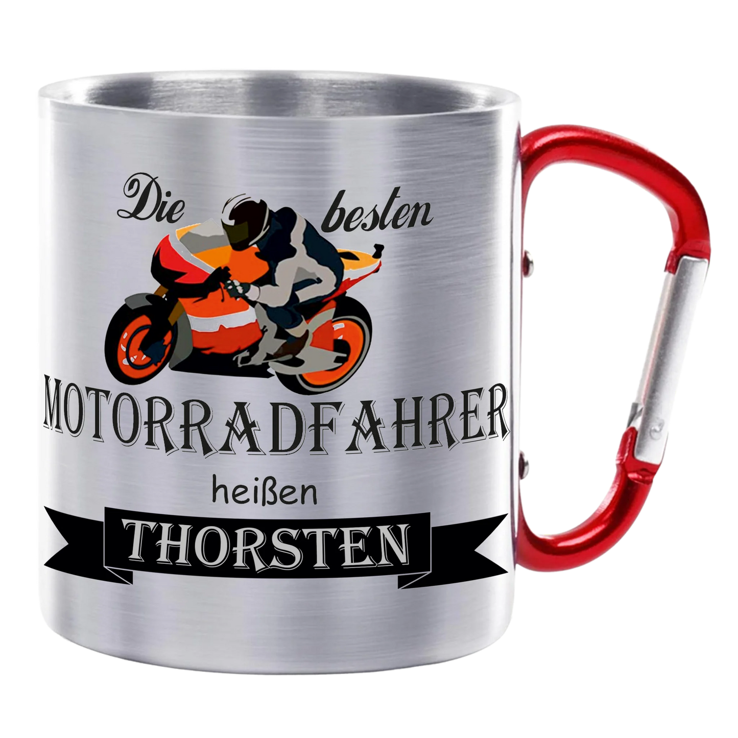 Edelstahltasse
