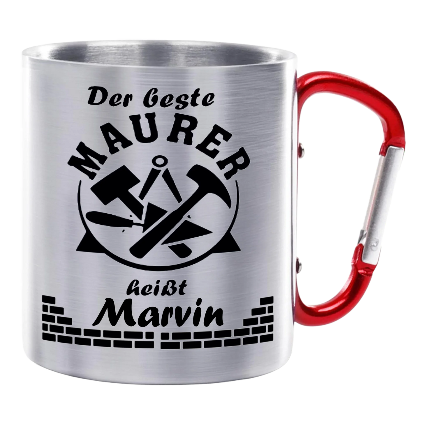 Edelstahltasse