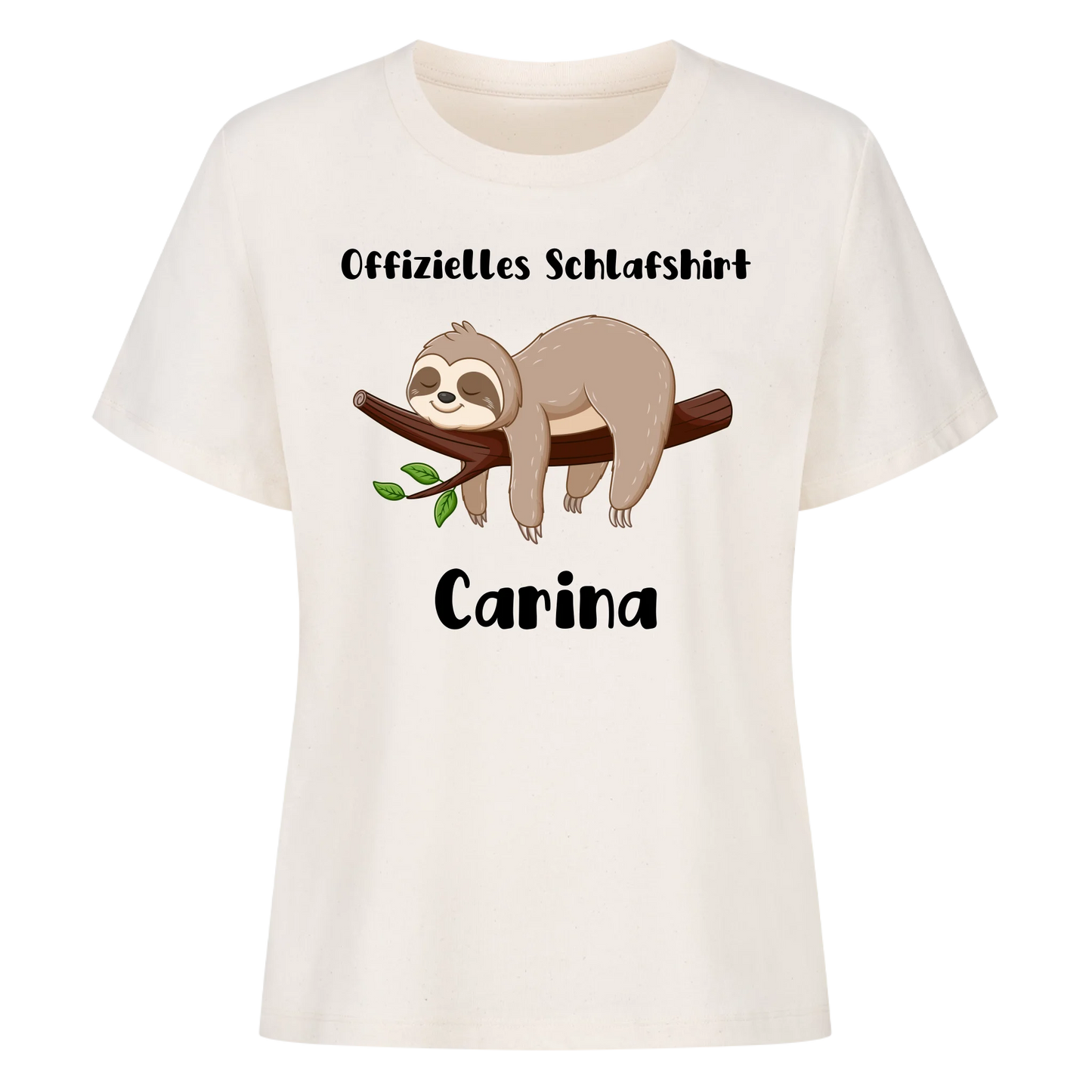 Offizielles Schlafshirt mit Wunschnamen - Premium T-Shirt Woman