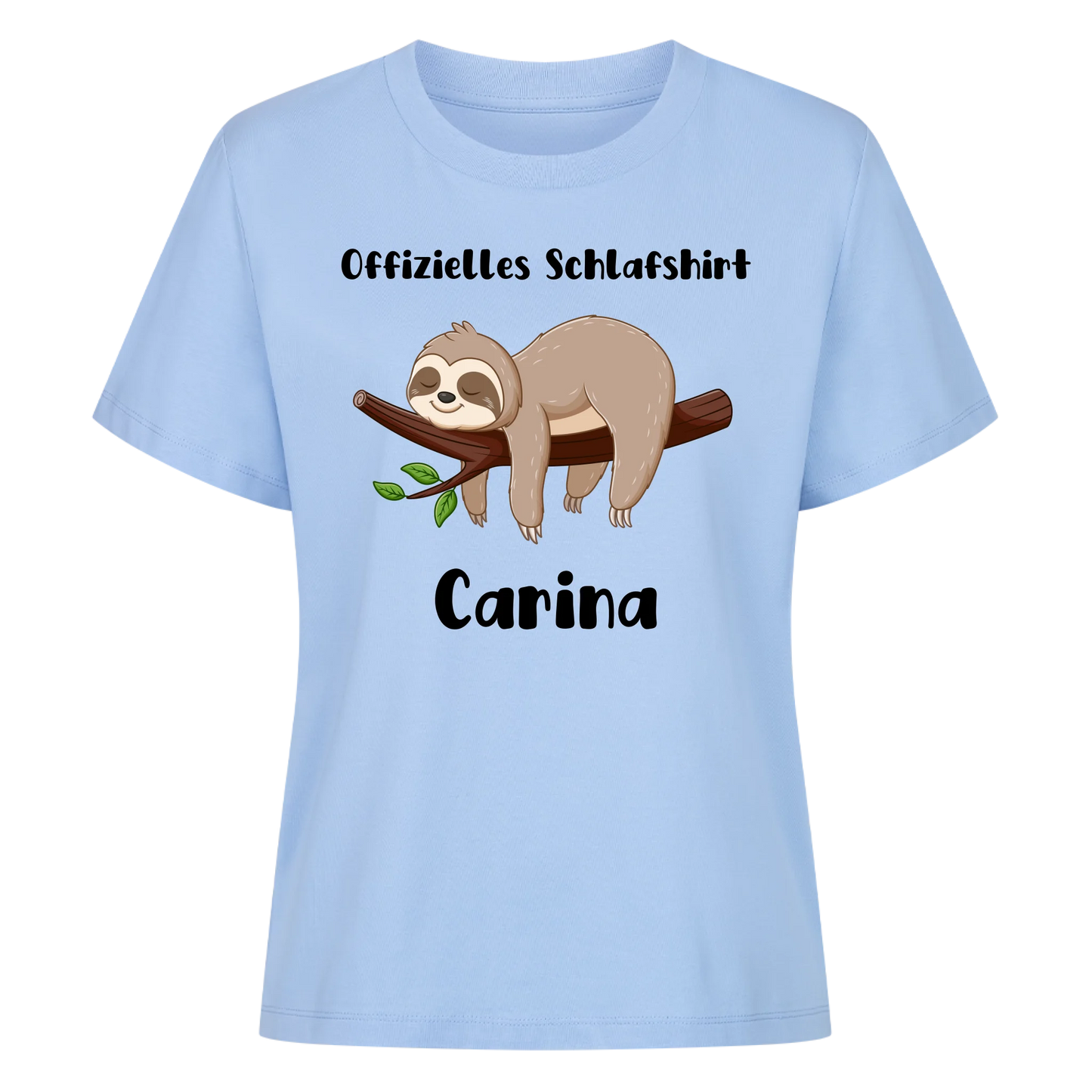 Offizielles Schlafshirt mit Wunschnamen - Premium T-Shirt Woman