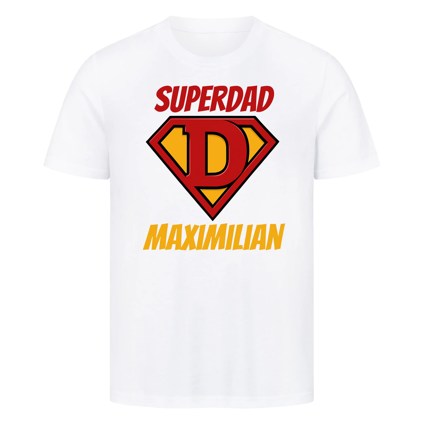 SuperDAD Wunschname - Premium T-Shirt Man