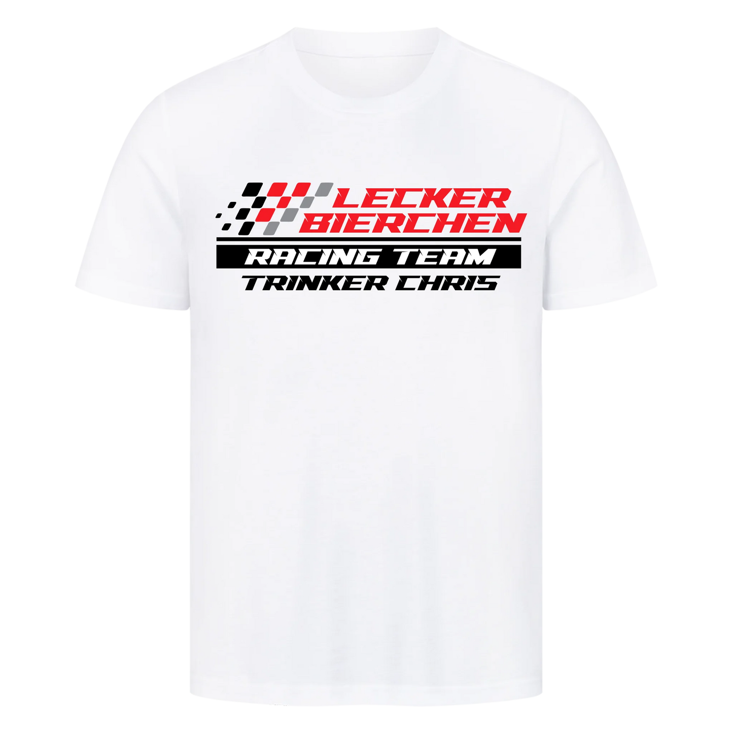 Lecker Bierchen mit Name - Premium T-Shirt Man