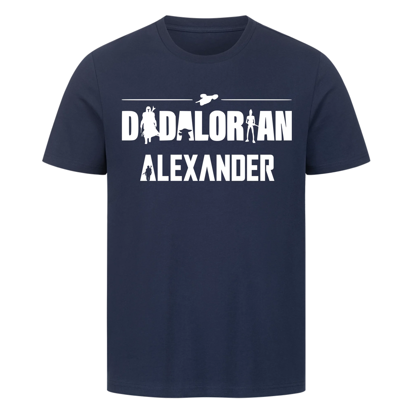 Dadalorian Wunschname - Premium T-Shirt Männer / Unisex personalisiert