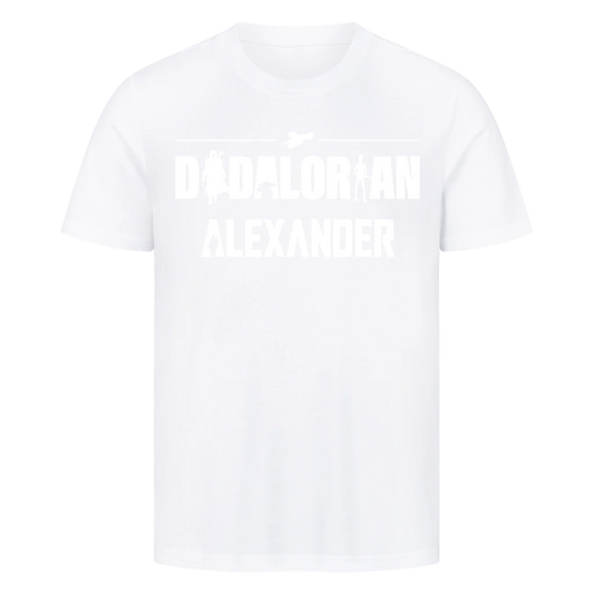 Dadalorian Wunschname - Premium T-Shirt Männer / Unisex personalisiert
