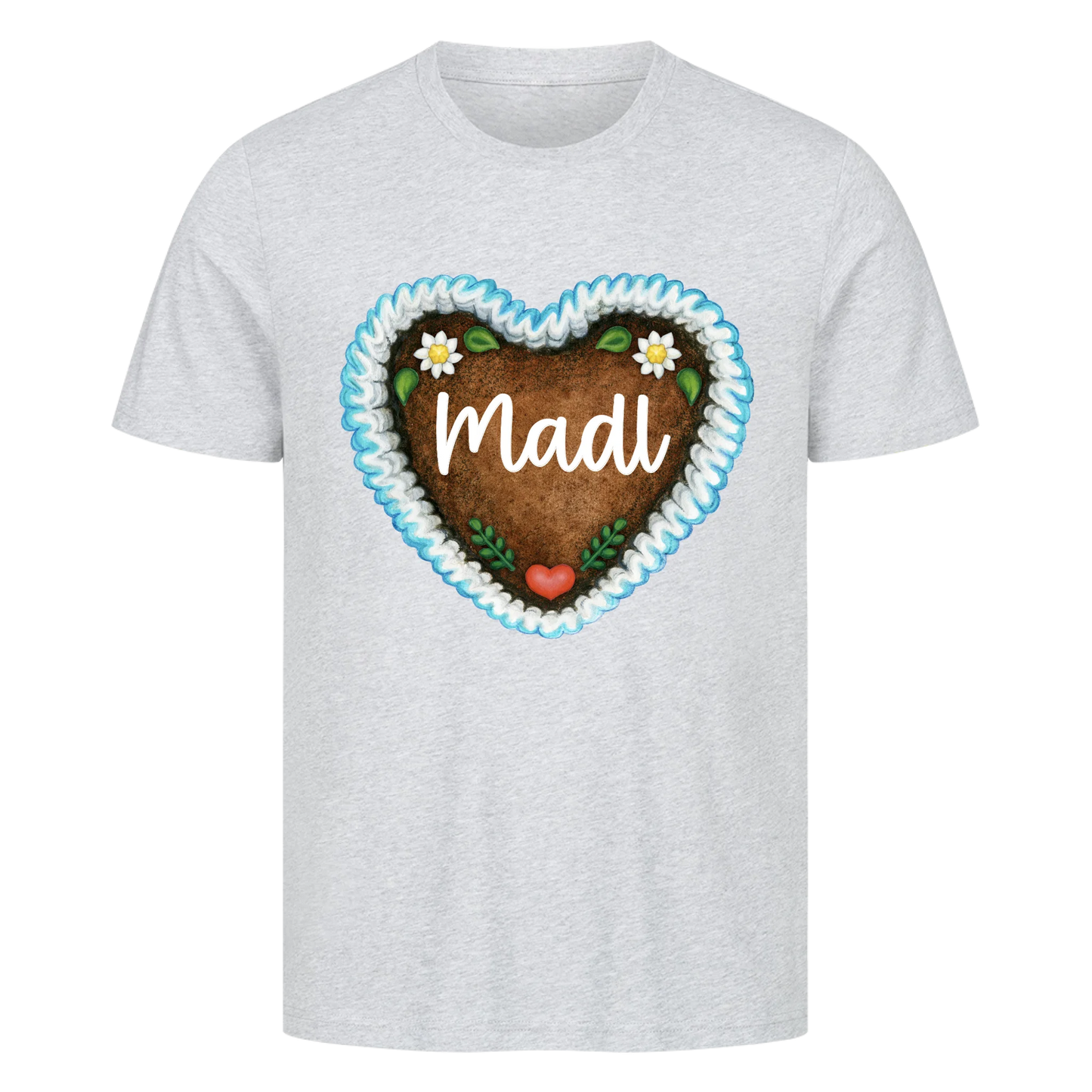 Lebkuchenherz mit Wunschtext / Name - Premium T-Shirt Männer