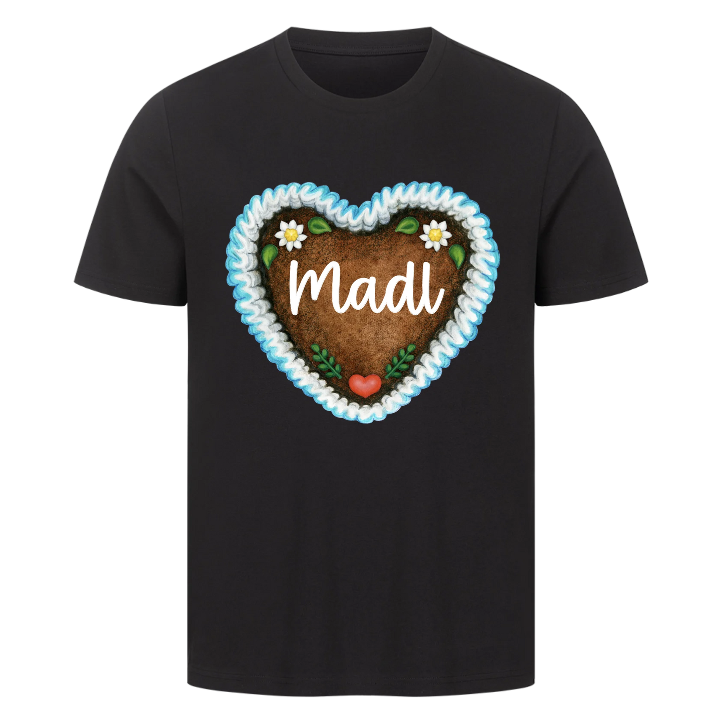 Lebkuchenherz mit Wunschtext / Name - Premium T-Shirt Männer