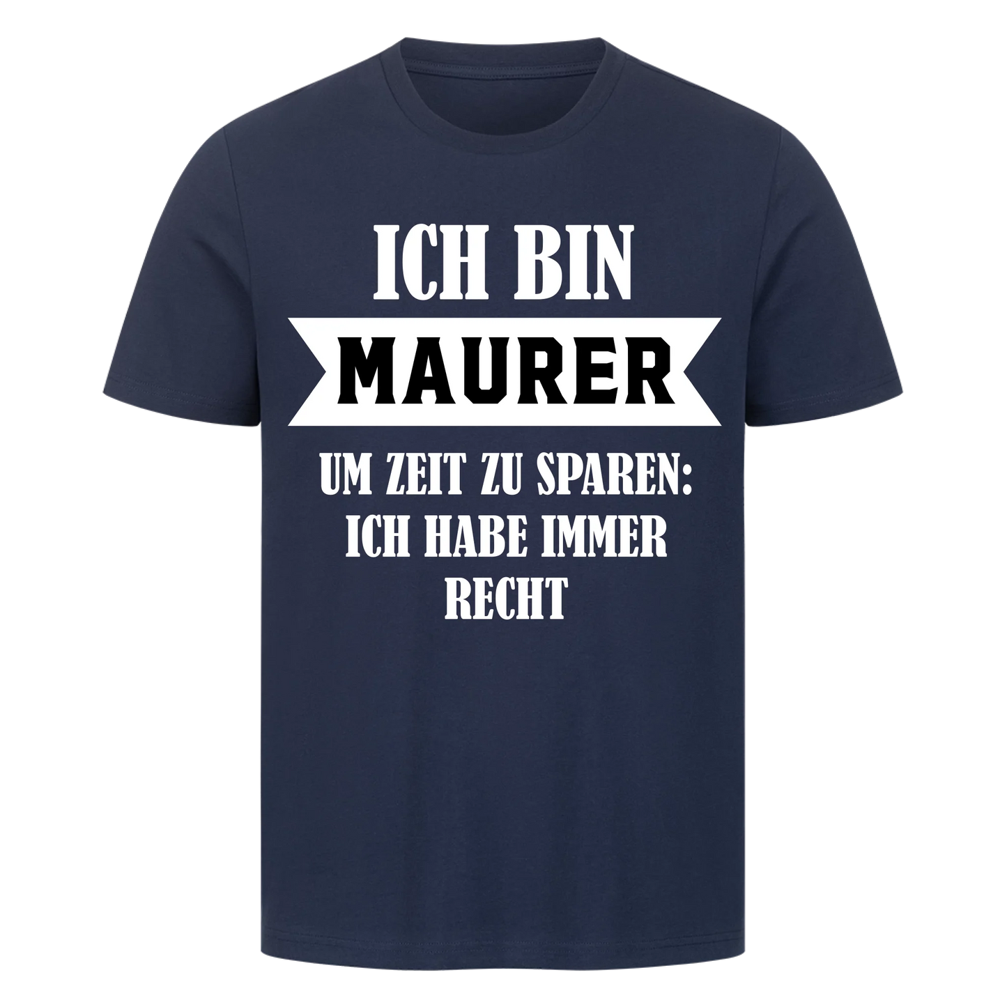 Ich bin Wunschberuf - ich habe immer Recht - Premium T-Shirt Männer / Unisex personalisiert