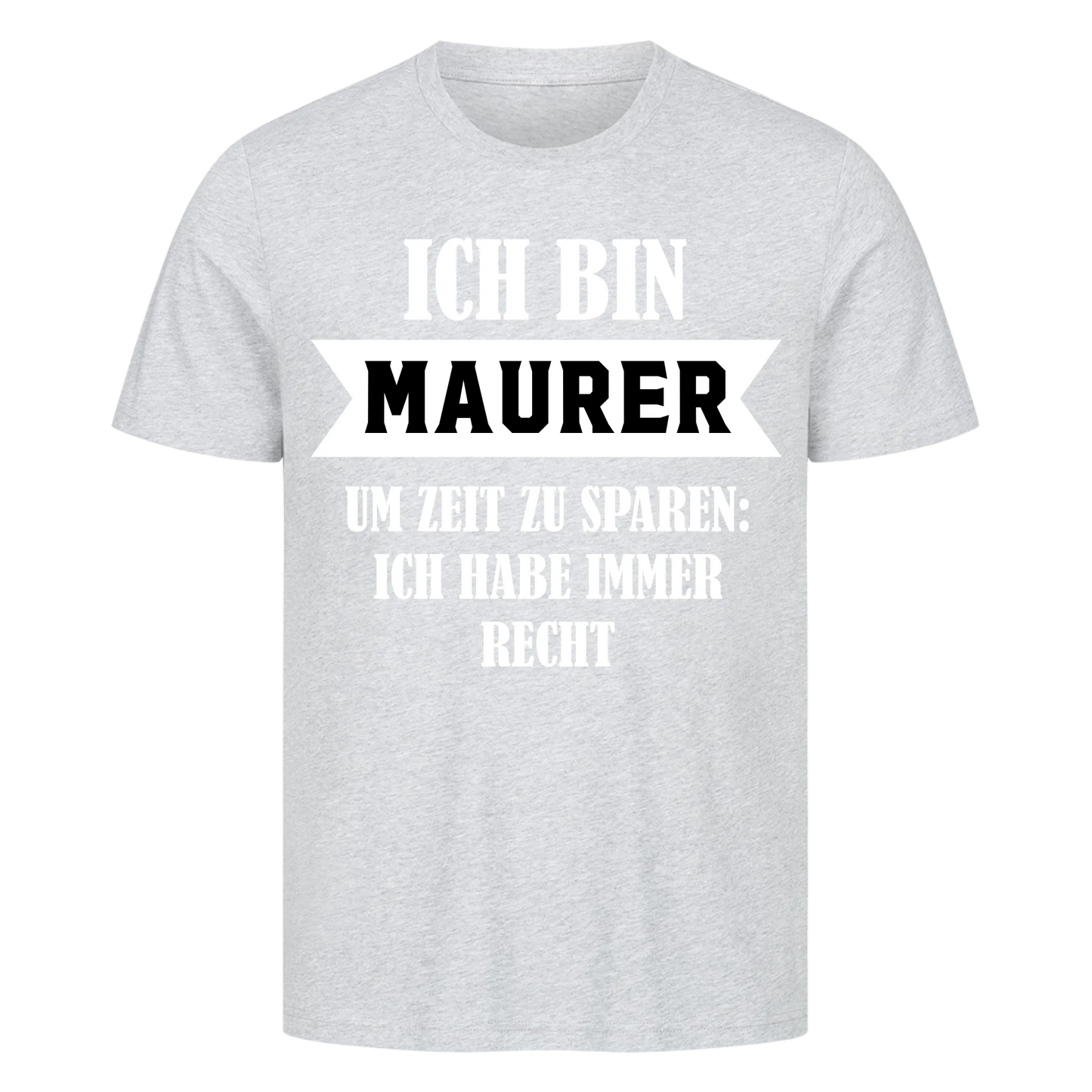 Ich bin Wunschberuf - ich habe immer Recht - Premium T-Shirt Männer / Unisex personalisiert