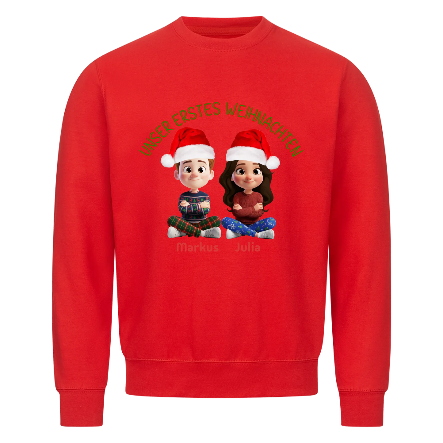 Unser ersten Weihnachten - Sweatshirt