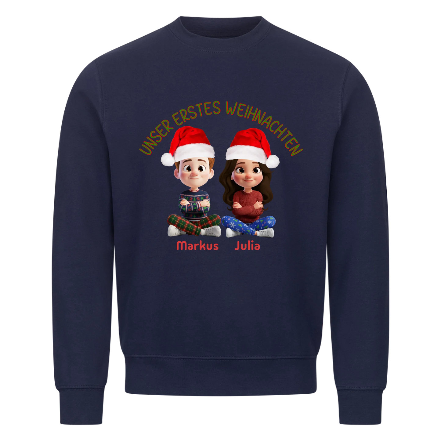 Unser ersten Weihnachten - Sweatshirt