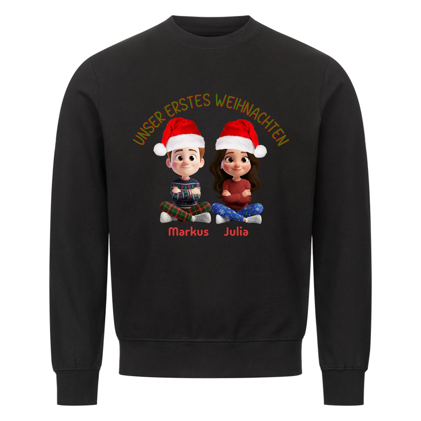 Unser ersten Weihnachten - Sweatshirt