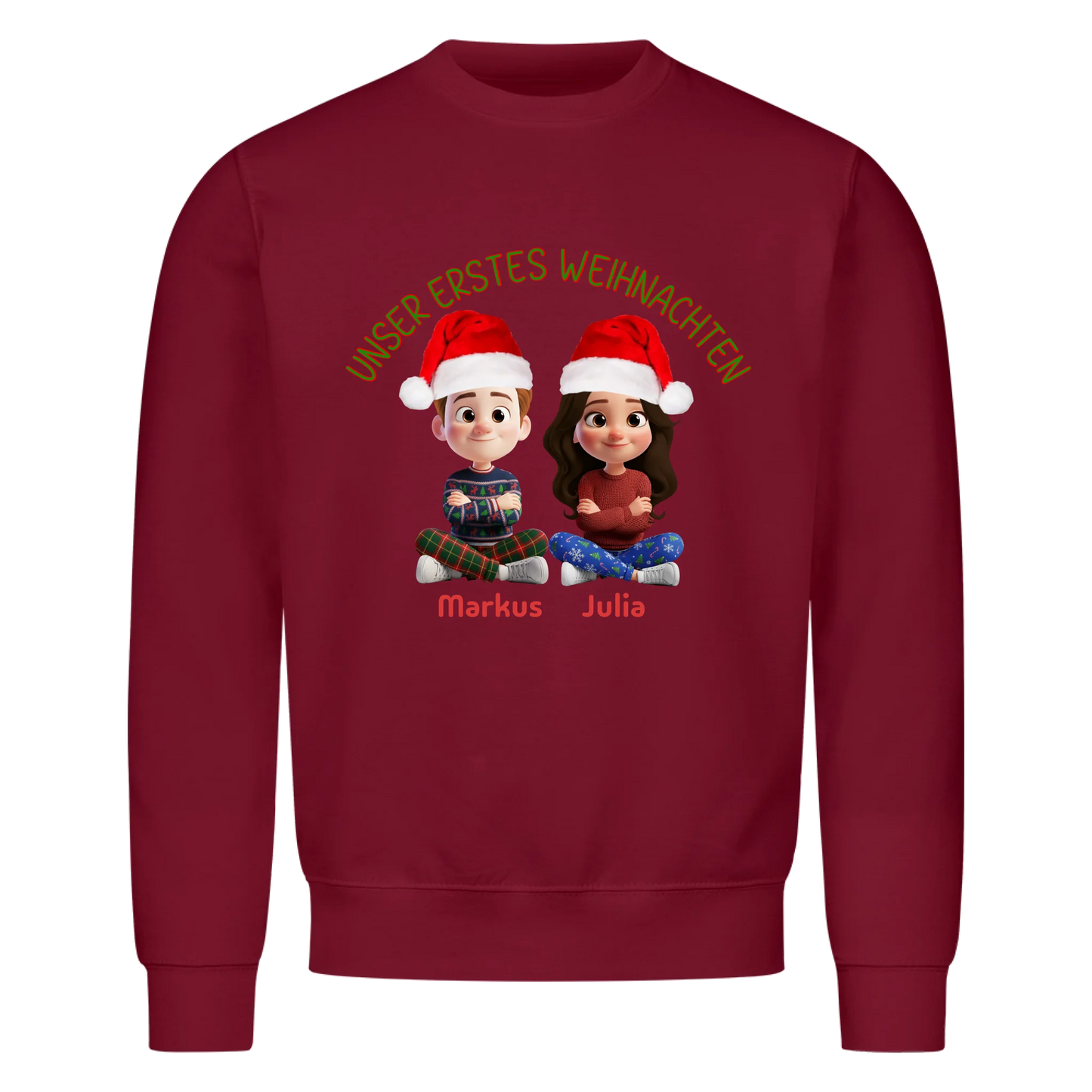 Unser ersten Weihnachten - Sweatshirt