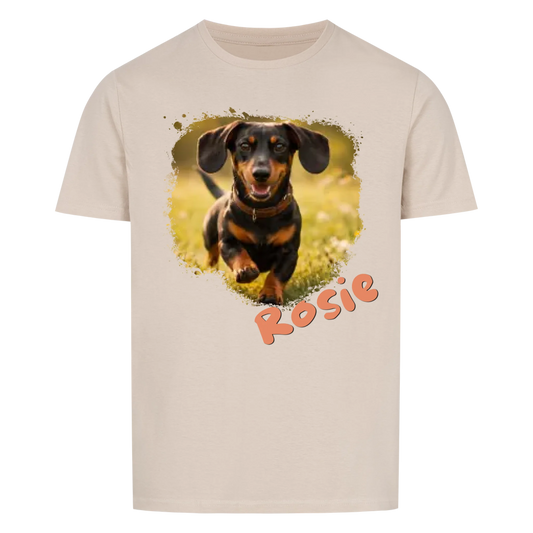 Personalized Pet T-Shirt with Photo and Name - Unisex for Men and Women