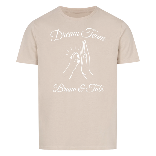 Paw and Hand | Dream Team Pet Dog Cat -- Personalized T-Shirt - Unisex for Men and Women