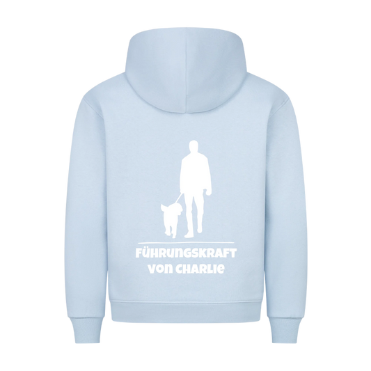 Führungskraft mit Namen - Hoodie Rückendruck mit Namen personalisiert