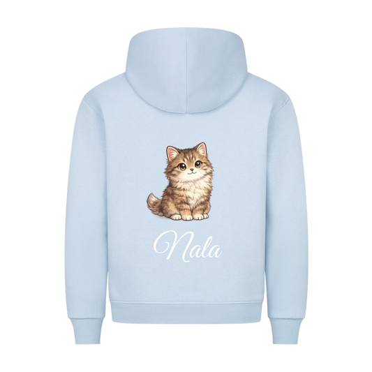 Dein Haustier im Cute Cartoon Stil - Hoodie Rückendruck