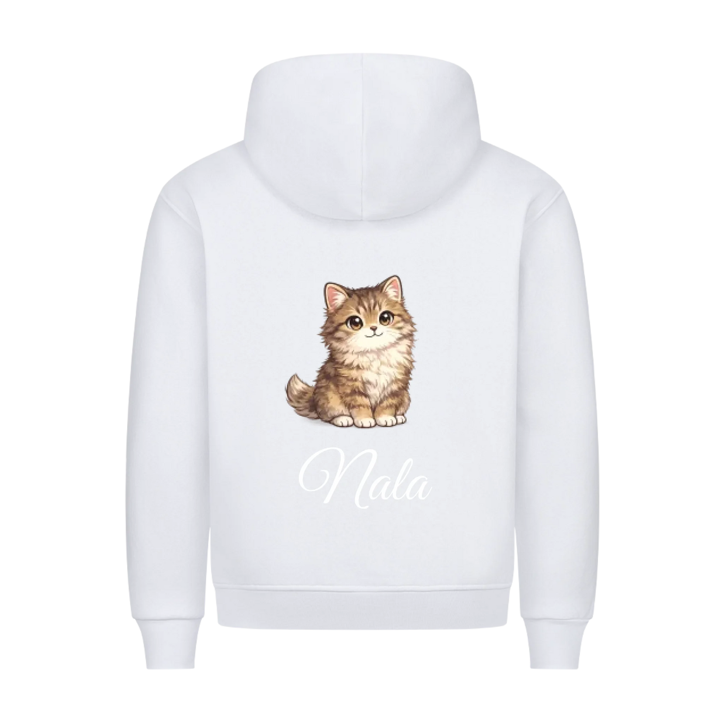 Your pet in cute cartoon style - hoodie back print