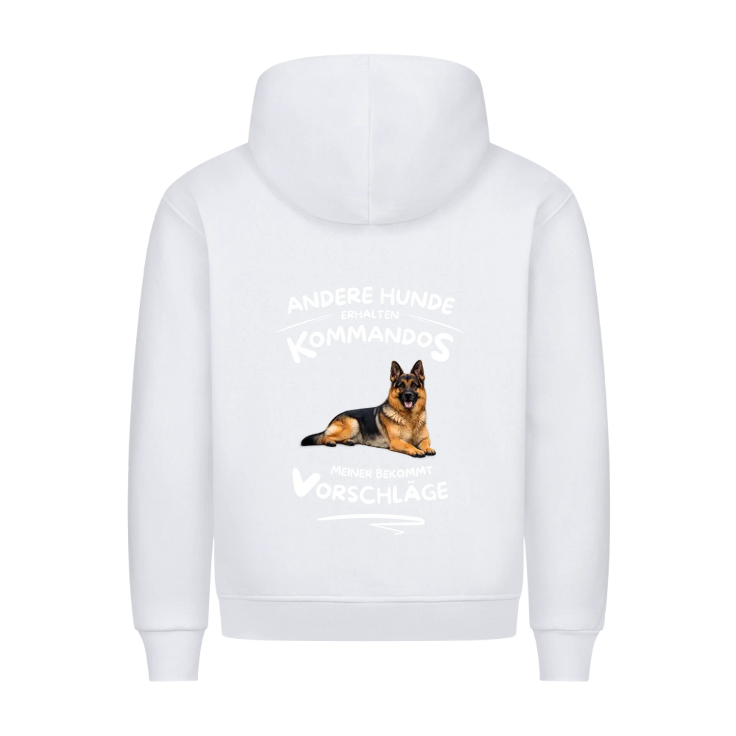 Andere Hunde erhalten Kommandos Meiner Vorschläge - Hoodie Rückendruck