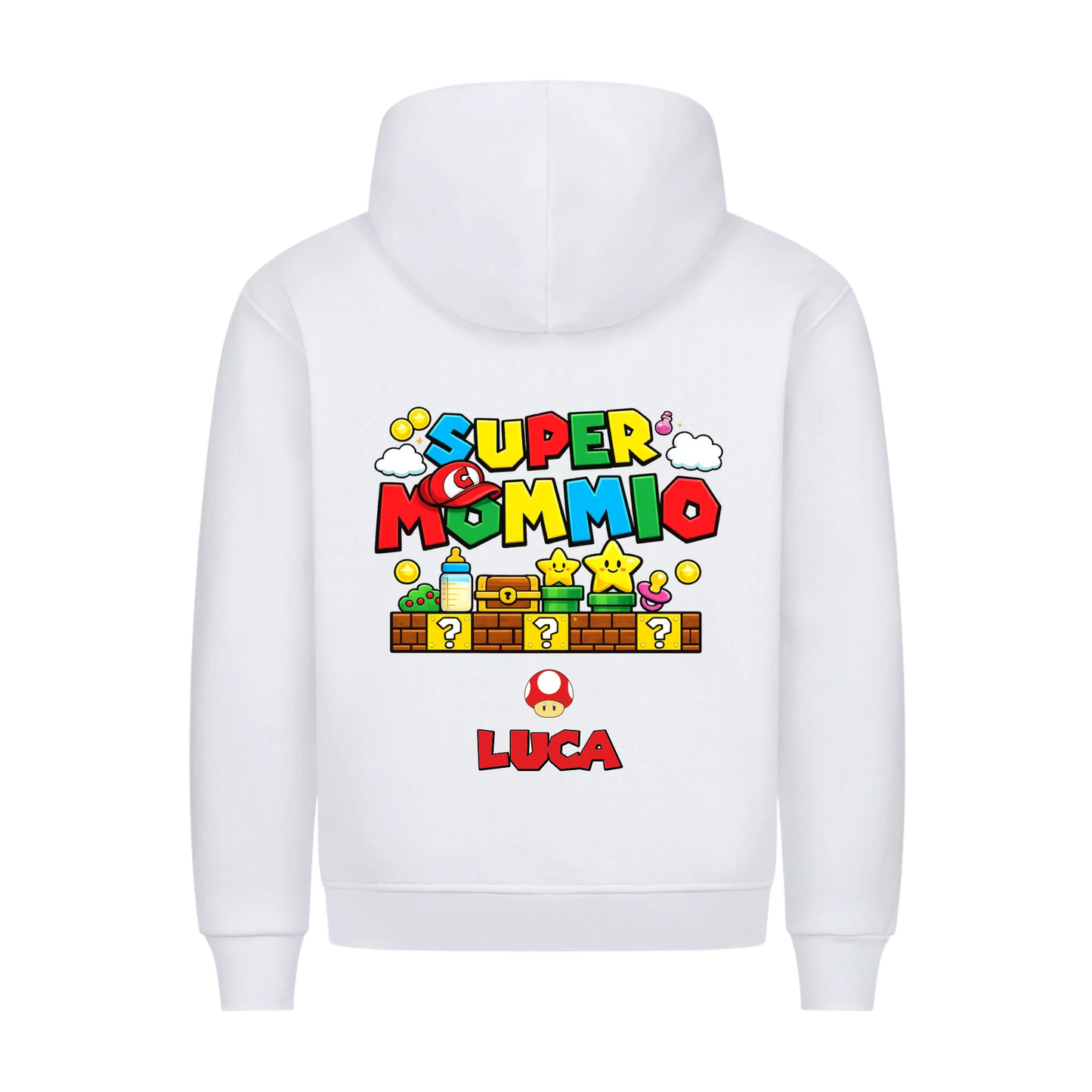 Super Mommio - Hoodie Rückendruck