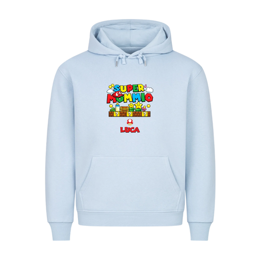Super Mommio - Premium Hoodie - Frontdruck