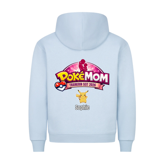 Poke Mom - Premium Hoodie Rückendruck
