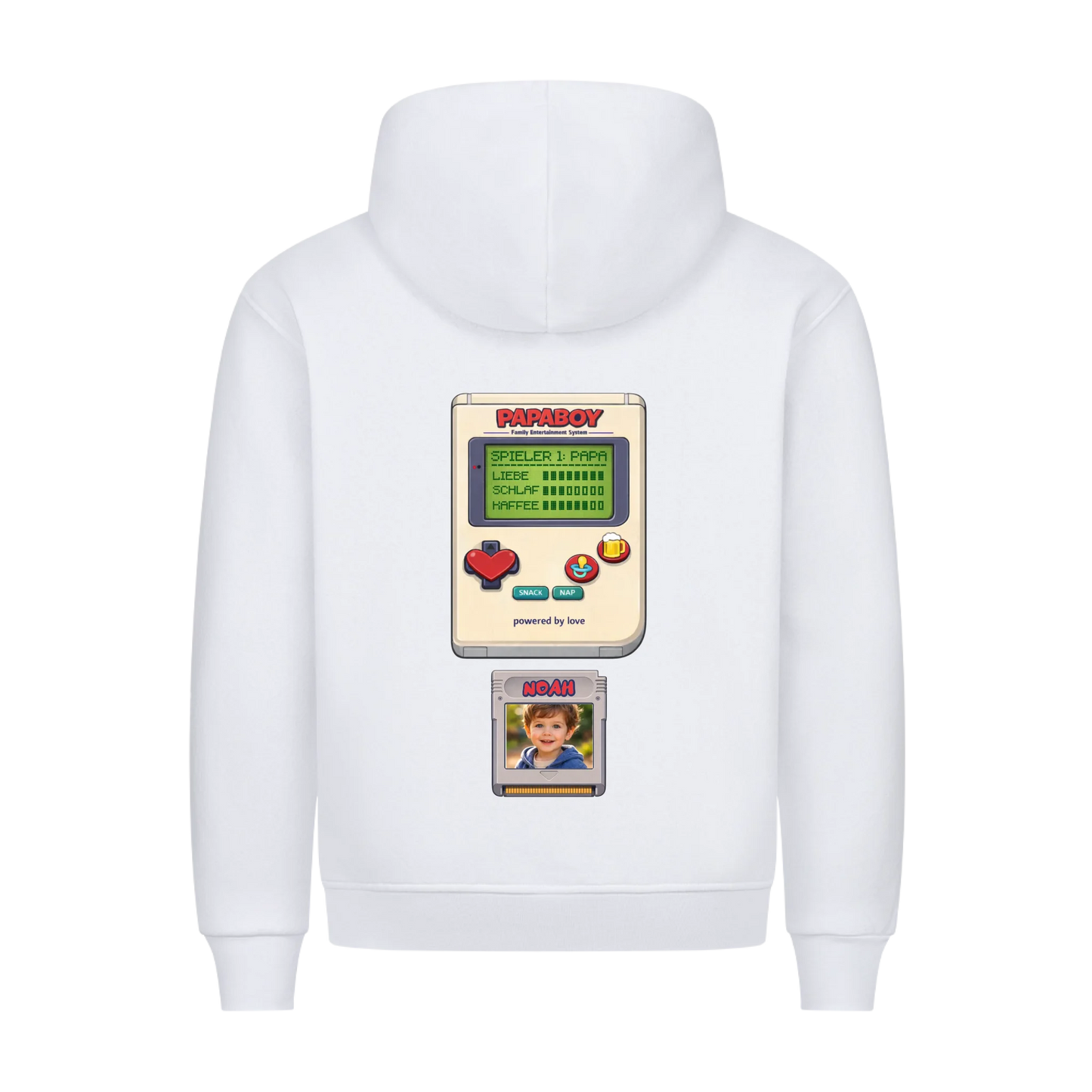 PAPABOY - Premium Hoodie Rückendruck