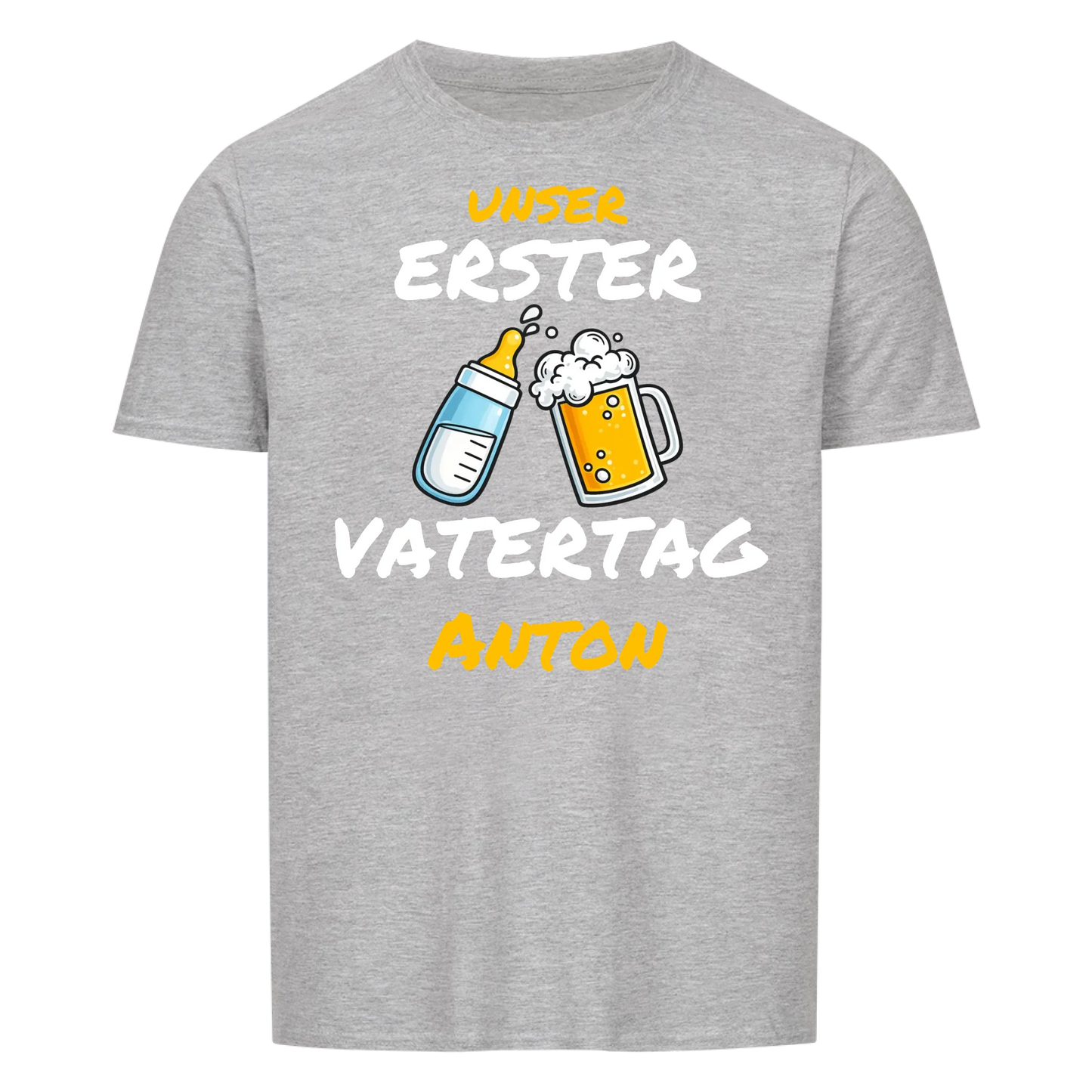 Unser erster Vatertag -- T-Shirt Unisex