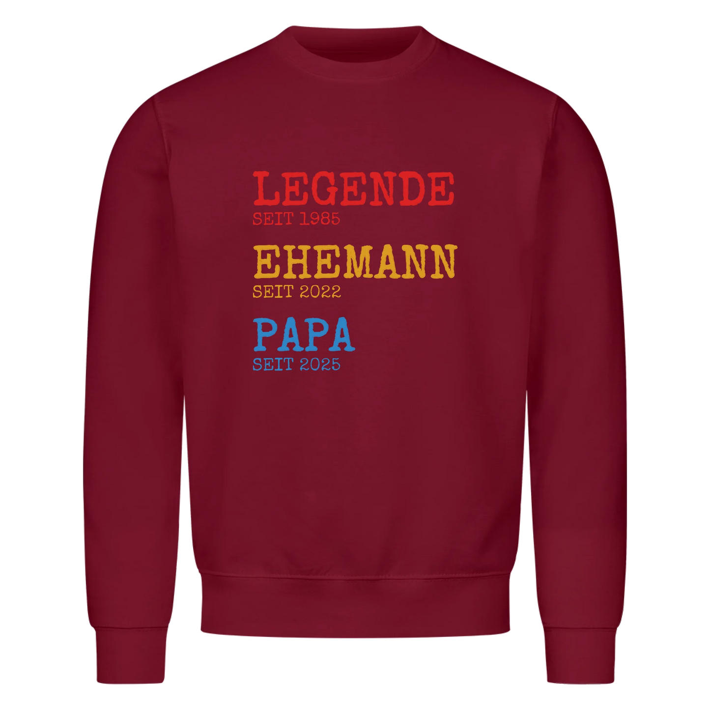 Legende Ehemann Papa -- Sweatshirt / Pulli