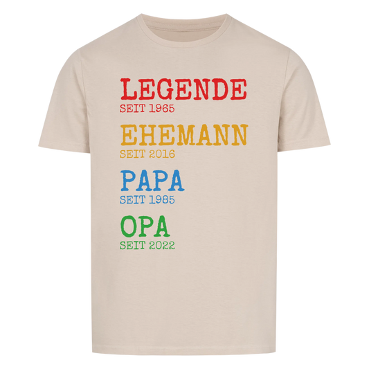 Legende Ehemann Papa Opa -- T-Shirt Unisex