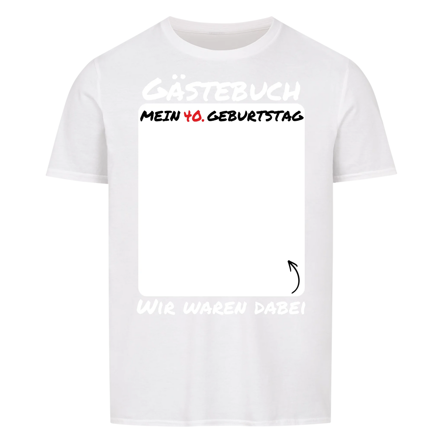 Gästebuch -- T-Shirt Unisex