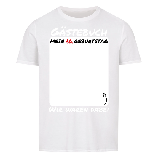 Gästebuch -- T-Shirt Unisex
