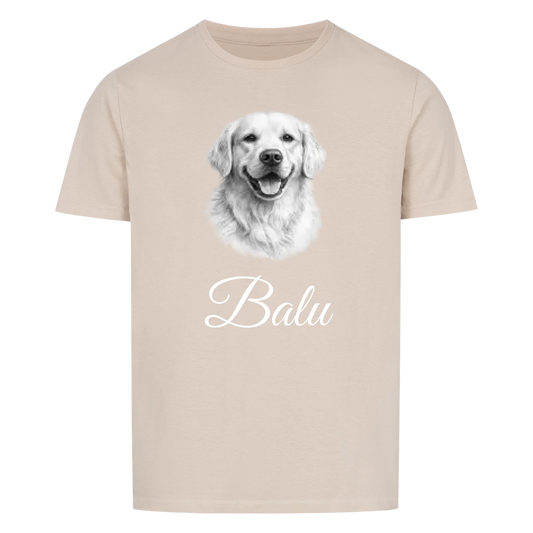 Dein Haustier als Bleistiftzeichnung - T-Shirt Unisex