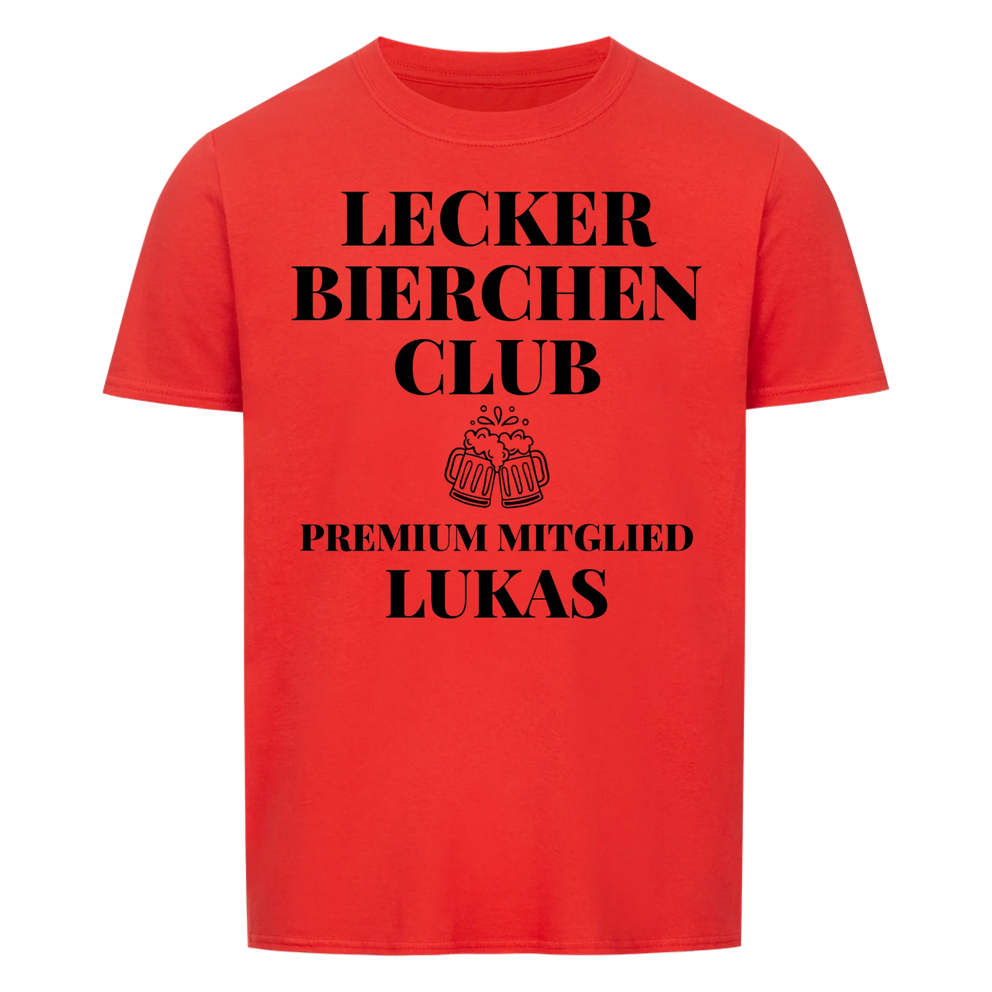 Lecker Bierchen Club Premium Mitglied -- T-Shirt Unisex