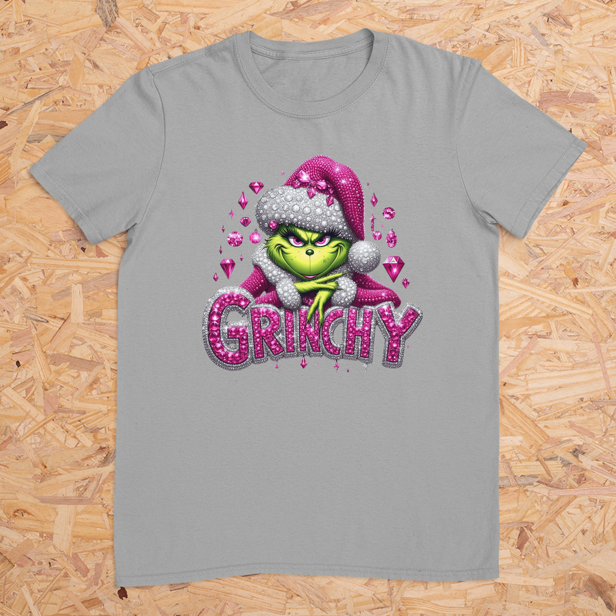 Grinchy (Pink) - T-Shirt Unisex für Männer und Frauen