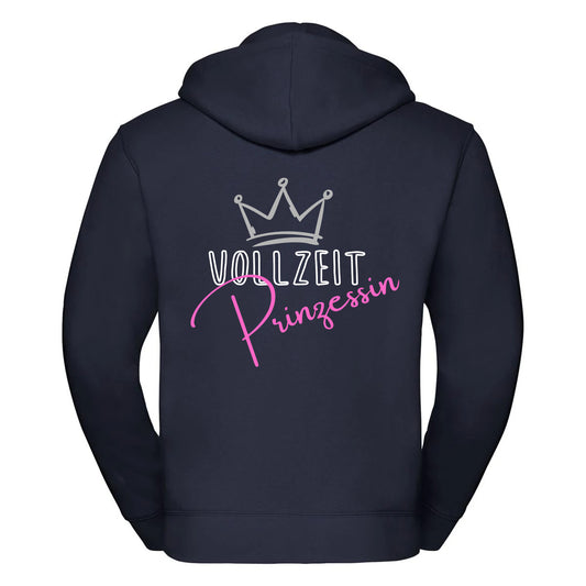 Vollzeitprinzessin -- Zipper Hoodie / Weste Unisex