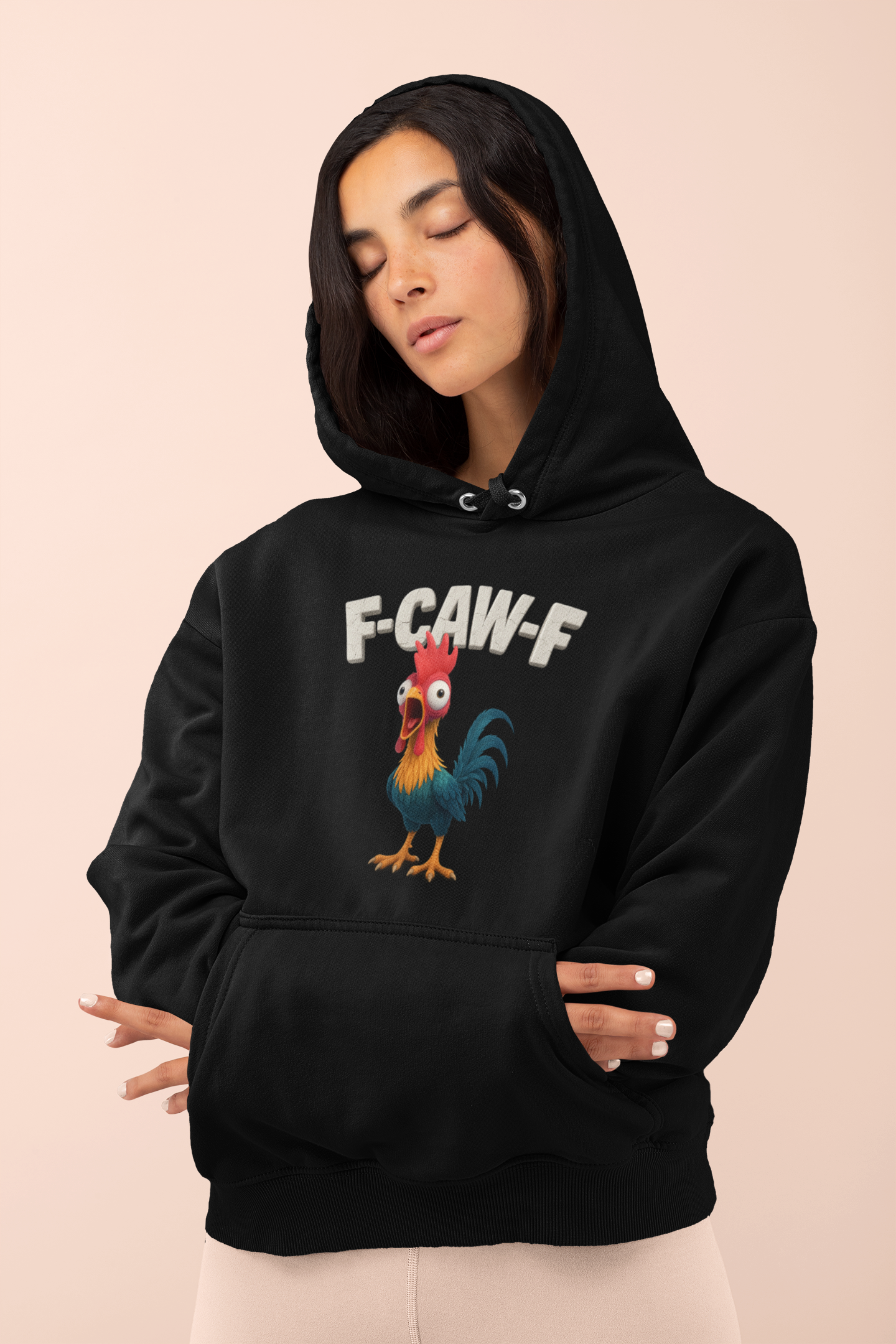 Fuck off. F-CAW-F - Premium Hoodie