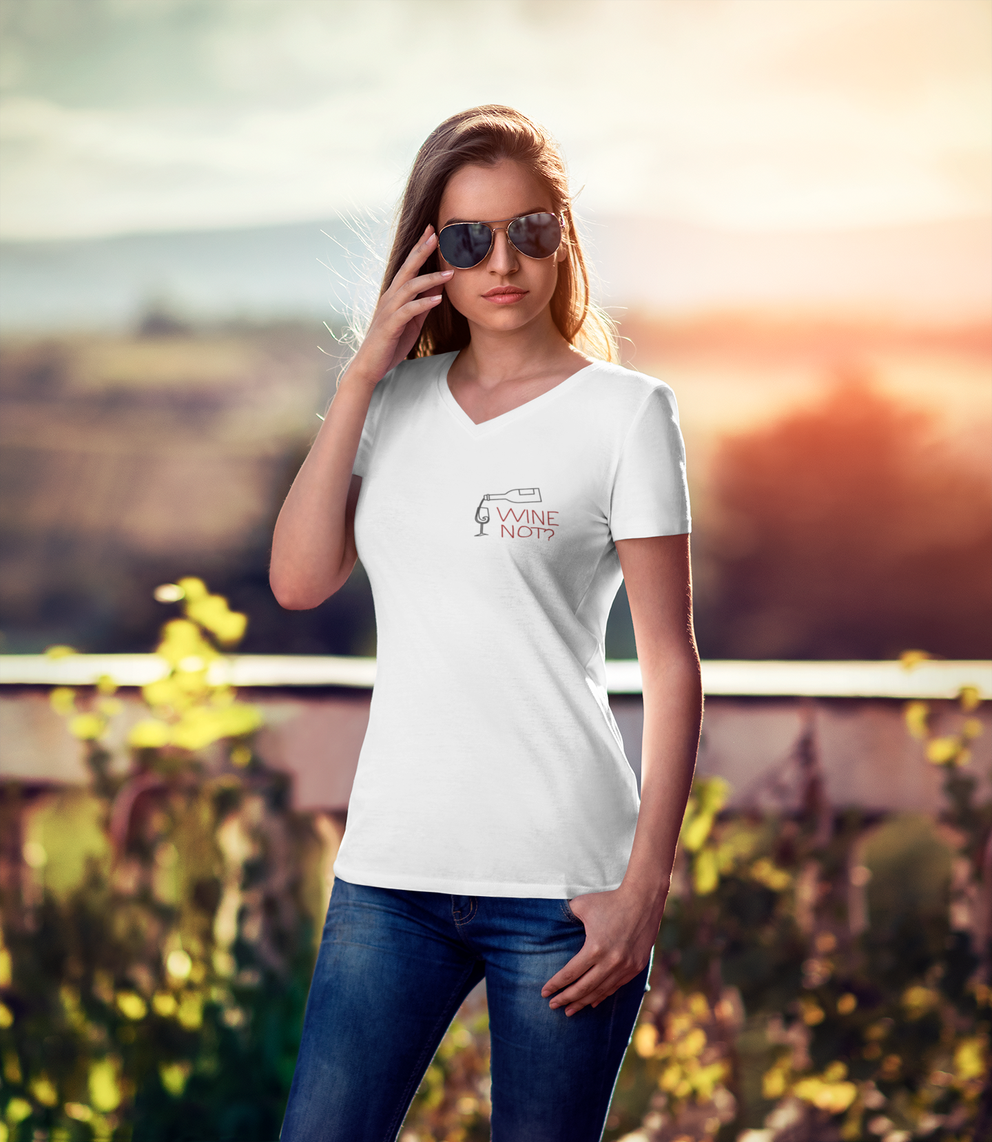 Wine Not - Premium Organic T-Shirt Frauen
