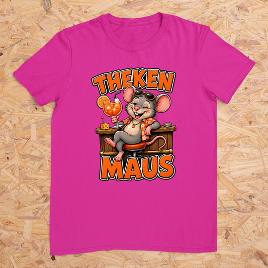 Theken Maus (Aperol) -- T-Shirt Unisex