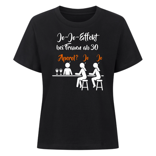 Jo-Jo-Effekt bei Frauen ab Wunschzahl - Woman Premium T-Shirt