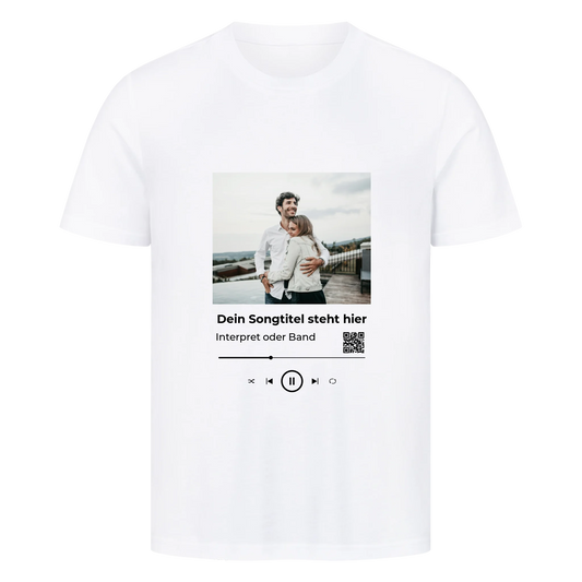 Dein Foto und Song - Premium T-Shirt