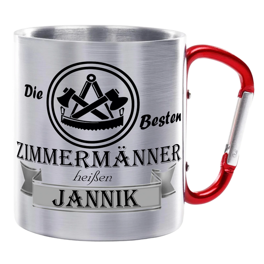 Edelstahltasse